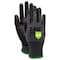Magid Coated Gloves, Polyurethane, 4 Abrasion Level, Salt & Pepper, 1 PR GPD584-11 - alternate 1